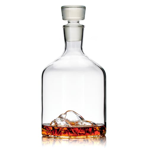 laydown image of Half Dome Decanter