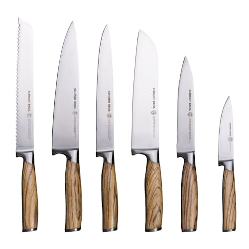 laydown image of 7 Pc Knife Block Set