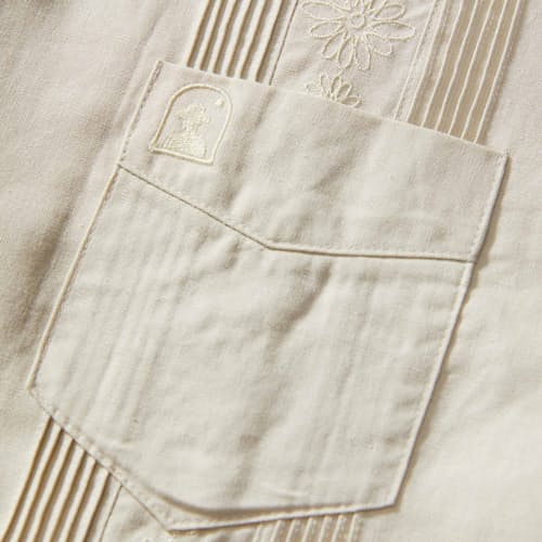 laydown image of Brisa Linen Shirt