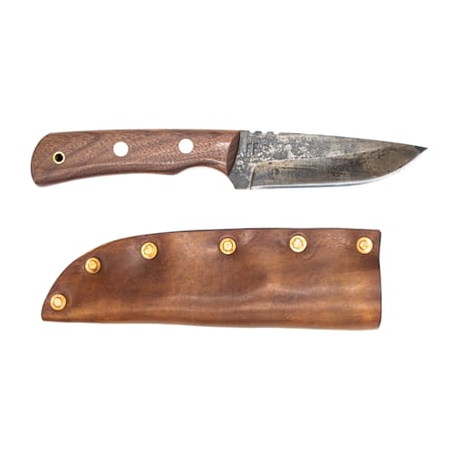 laydown image of Walnut Vagabond Sportsman's Knife