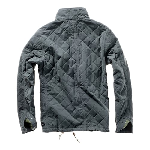 laydown image of Quilted Tanker Jacket