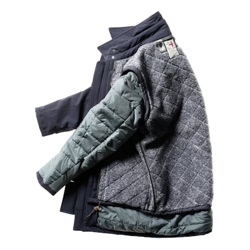 laydown image of Skiff Coat