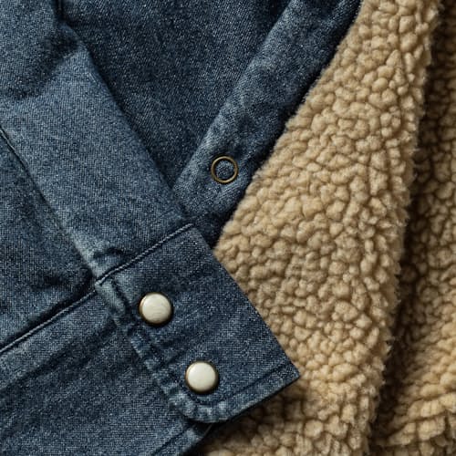 laydown image of The Western Shirt Jacket - Exclusive