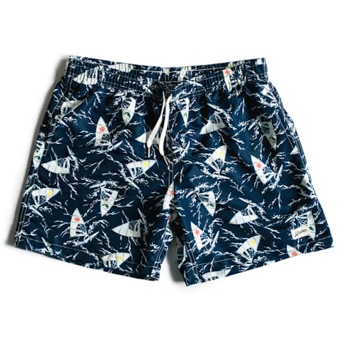 laydown image of Navy Windsurf Swim