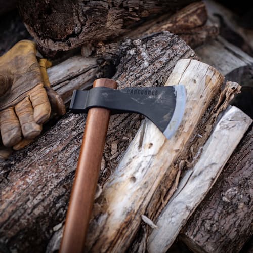 lifestyle image of Woodsman Field Hatchet