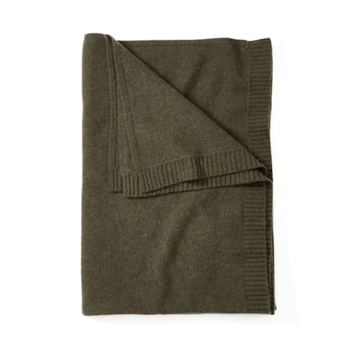 laydown image of Cashmere Blanket