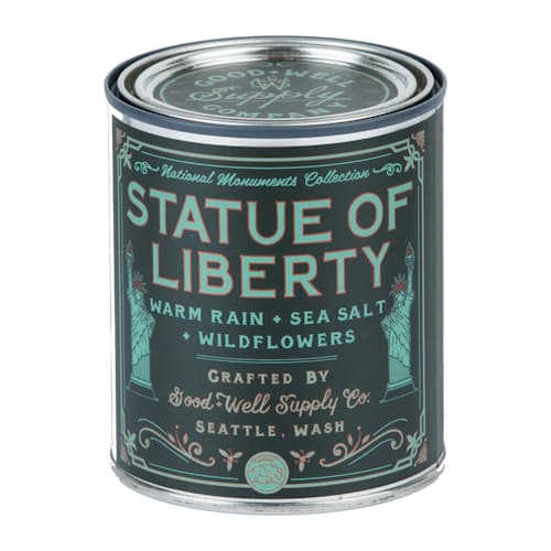 laydown image of Statue of Liberty Candle