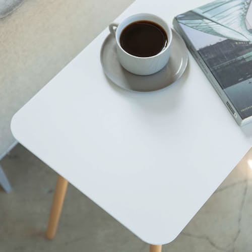 lifestyle image of Plain Rectangular Side Table