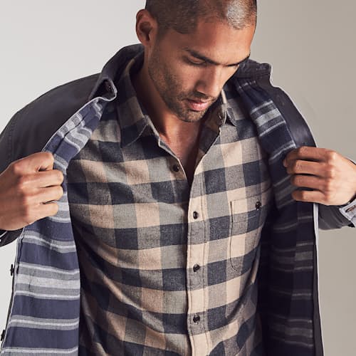 laydown image of Blanket Lined CPO Jacket