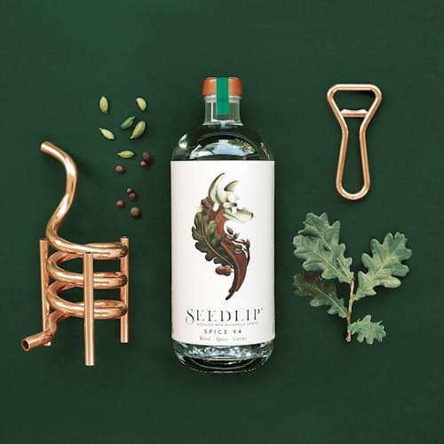 laydown image of Distilled Non-Alcoholic Spirit Set