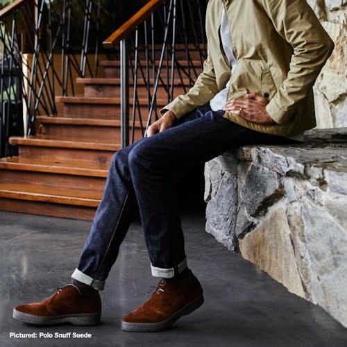 laydown image of Hi-top Chukka