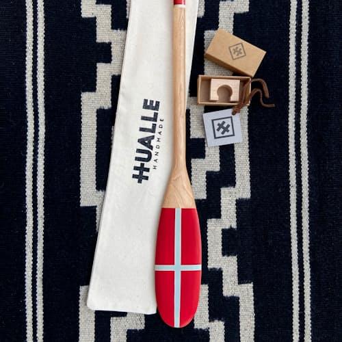 laydown image of Handmade Patagonian Paddle - Small