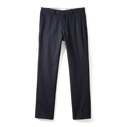 laydown image of Stretch Wool Trouser