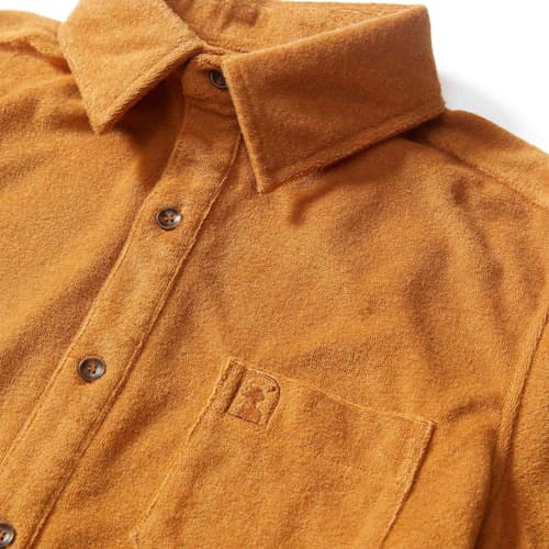 laydown image of Tropez Terry Shirt