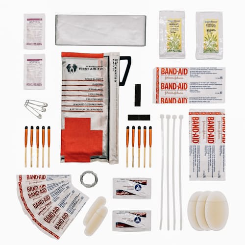 laydown image of The Triage Kit - Travel-Sized First Aid Kit