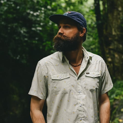 lifestyle image of H Bar B Short Sleeve Snapshirt