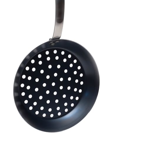 laydown image of Grill Frying Pan