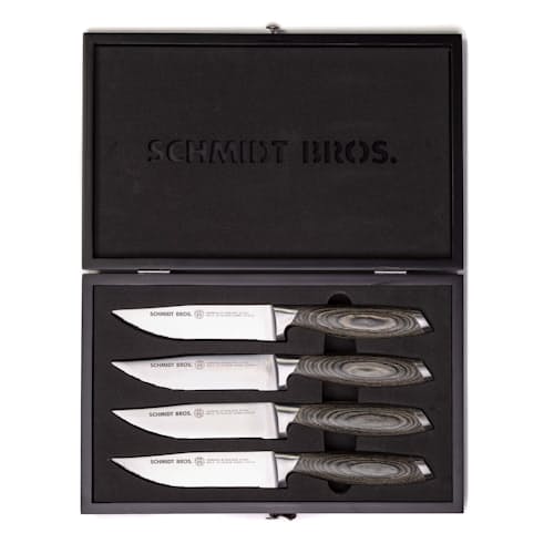 laydown image of 4 pc Steak Knife Set