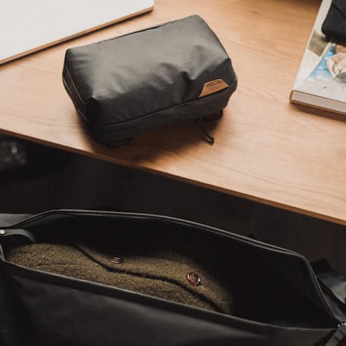 laydown image of Tech Pouch - Huckberry Exclusive
