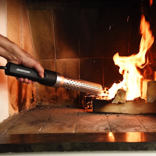 laydown image of Charcoal Electric Lighter & Firestarter