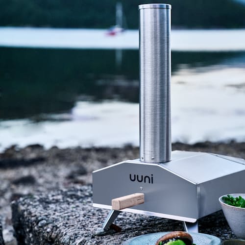 laydown image of Ooni Wood Fired Bundle