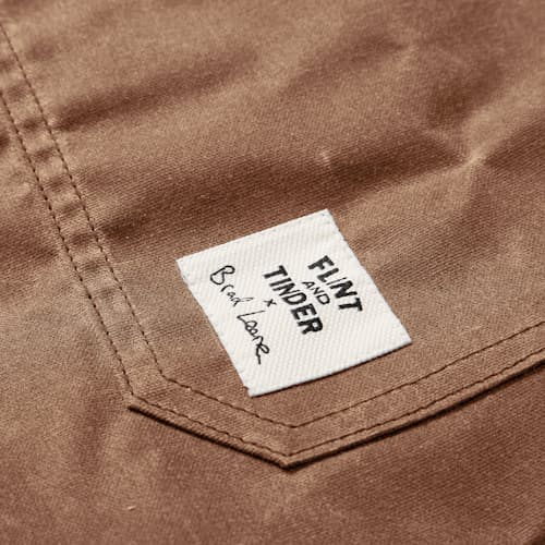 laydown image of Brad Leone Waxed Apron