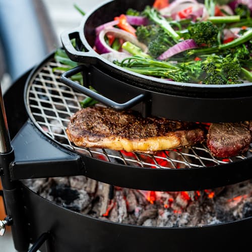lifestyle image of KUDU Smoker Lid