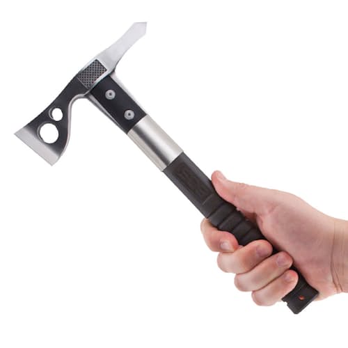 laydown image of Fasthawk Polished Hatchet