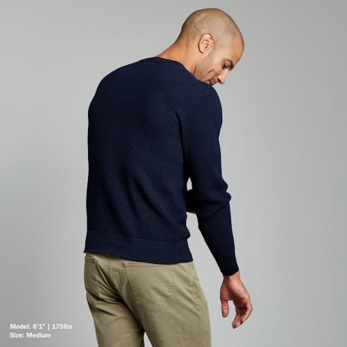 laydown image of 72-Hour Merino Sweater
