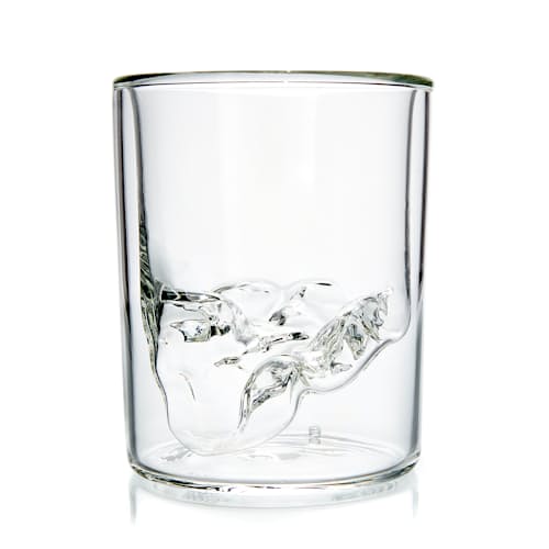 laydown image of Zion - Set of 4 Whiskey Glasses