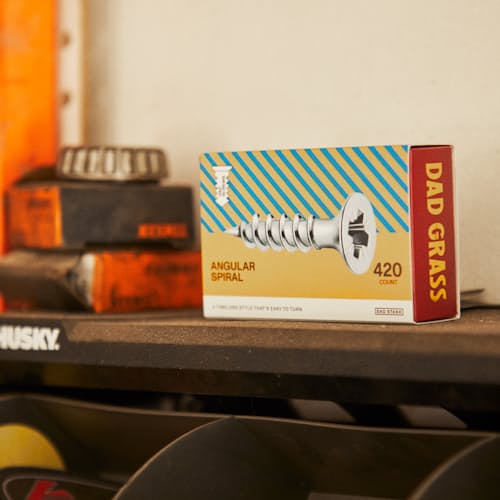 laydown image of Dad Grass 5-pack Dad Stash - Dad Screws