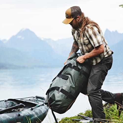 laydown image of Large Submersible Dry Duffel Bag