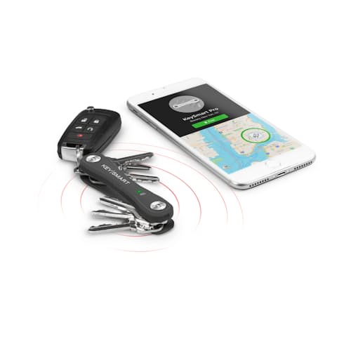 laydown image of KeySmart Pro w/ Tile Smart Location
