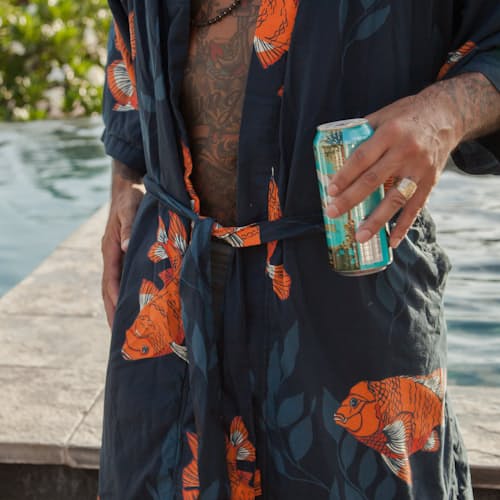 laydown image of Garibaldi Robe