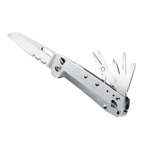 laydown image of FREE K4 - Serrated