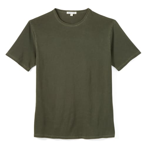 laydown image of Supima Crew T-Shirt