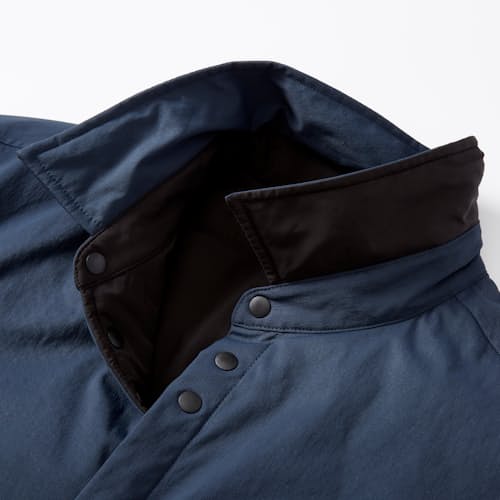 laydown image of Reversible Shirt Jacket