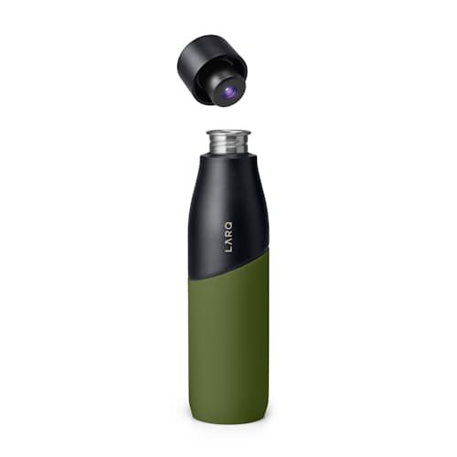 laydown image of Larq Movement Terra Edition - Self Sanitizing Water Bottle