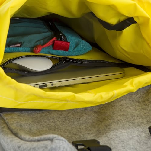 laydown image of 200D Ripstop Klettersack