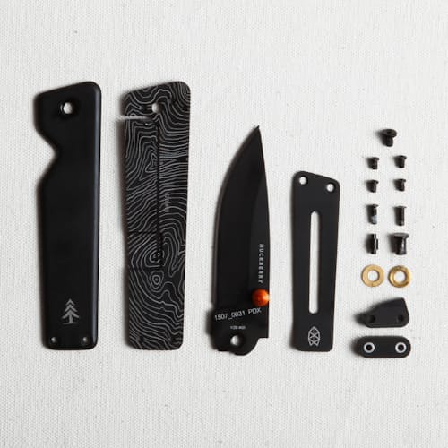 laydown image of Huckberry Chapter Knife