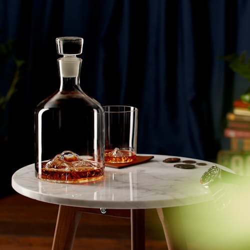 lifestyle image of Half Dome Decanter
