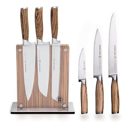 laydown image of 7 Pc Knife Block Set