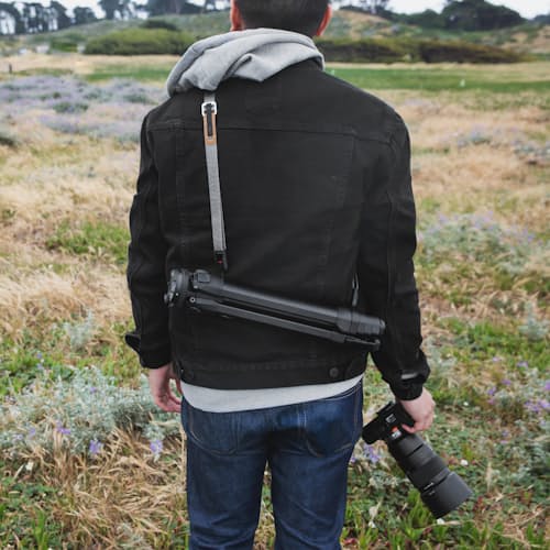 laydown image of Travel Tripod - Aluminum