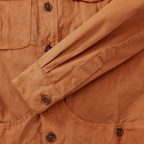 laydown image of Canvas Shirt Jacket