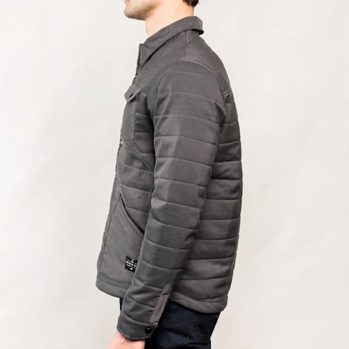 laydown image of Bison Snap Jacket
