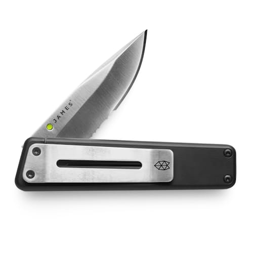laydown image of The Chapter Knife - Serrated
