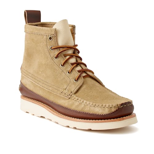 laydown image of Maine Guide 6 Eye DB Boots - Exclusive