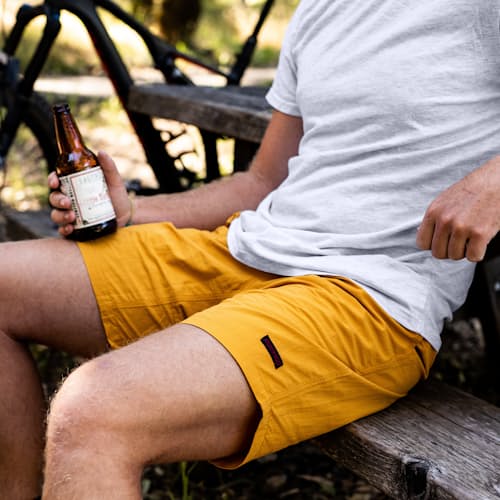 laydown image of Shell Packable Shorts