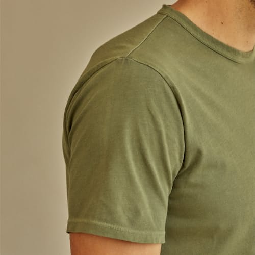 lifestyle image of Supima Crew T-Shirt