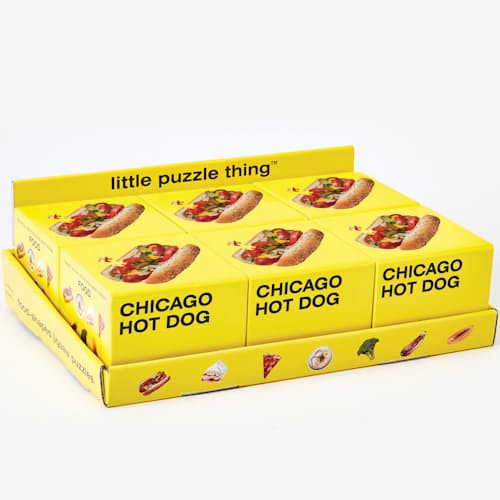 laydown image of Hot Dog Puzzle